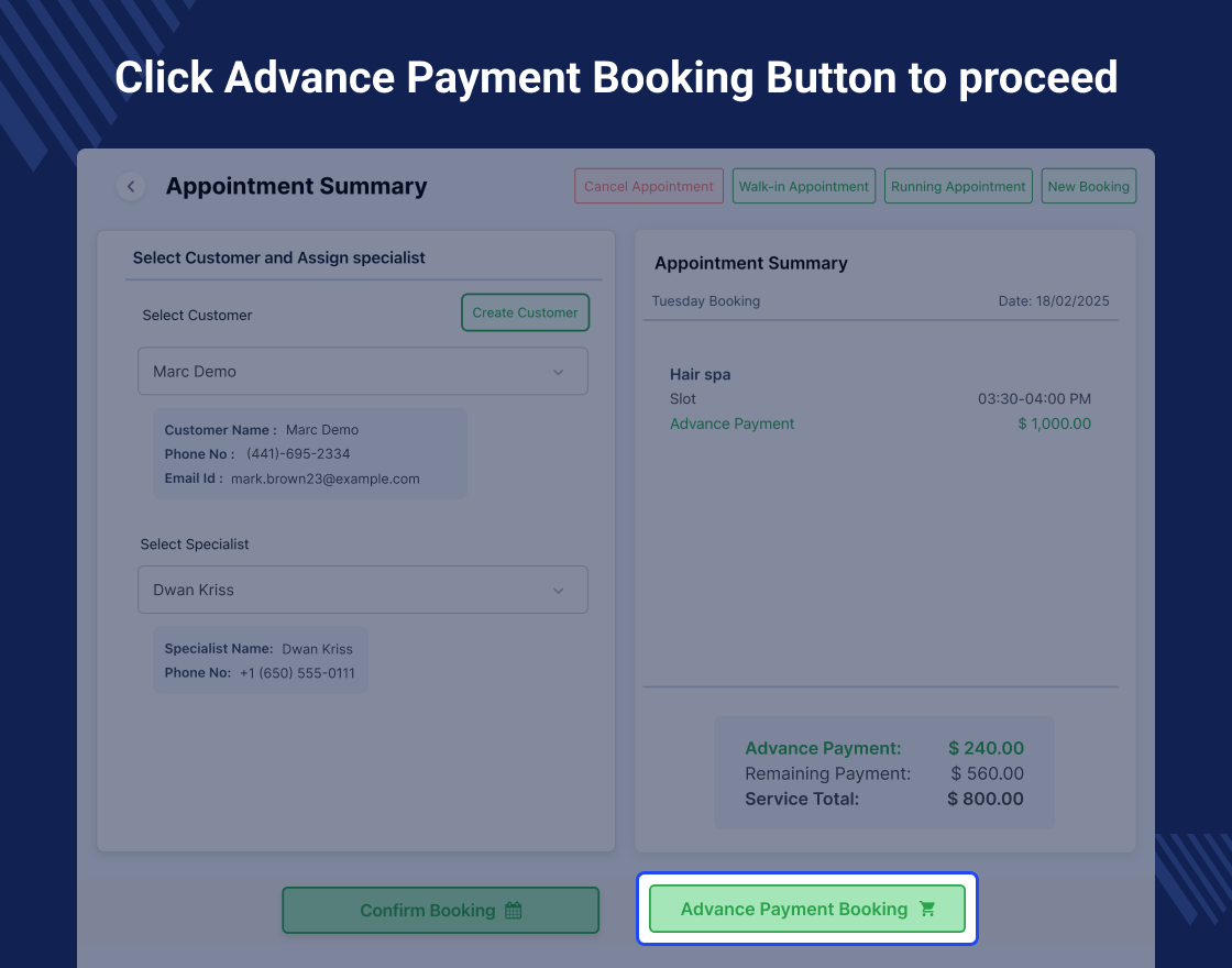 Odoo POS Salon & Spa Management