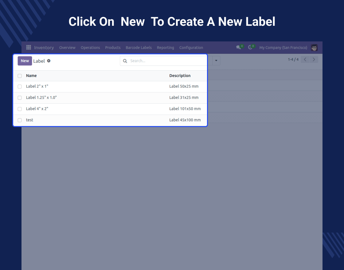 Odoo Product Advance Labels Builder