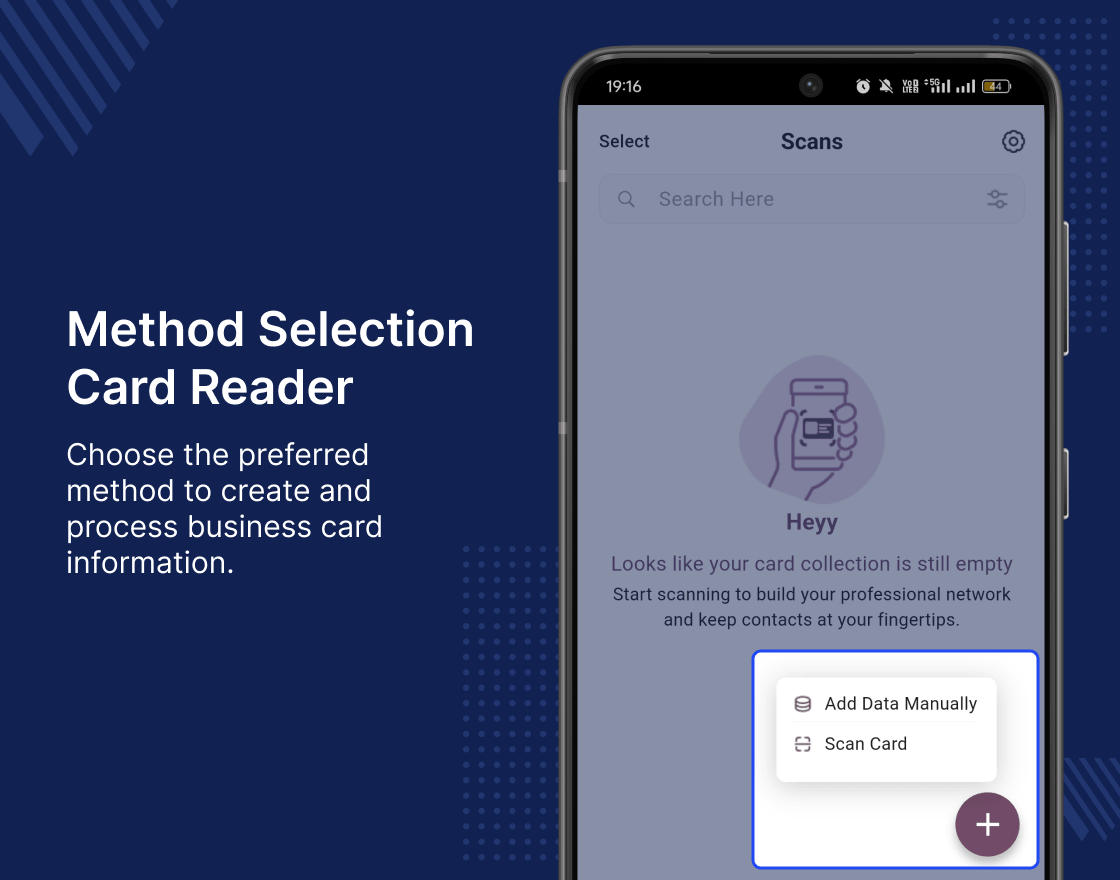 Odoo AI Business Card Reader App