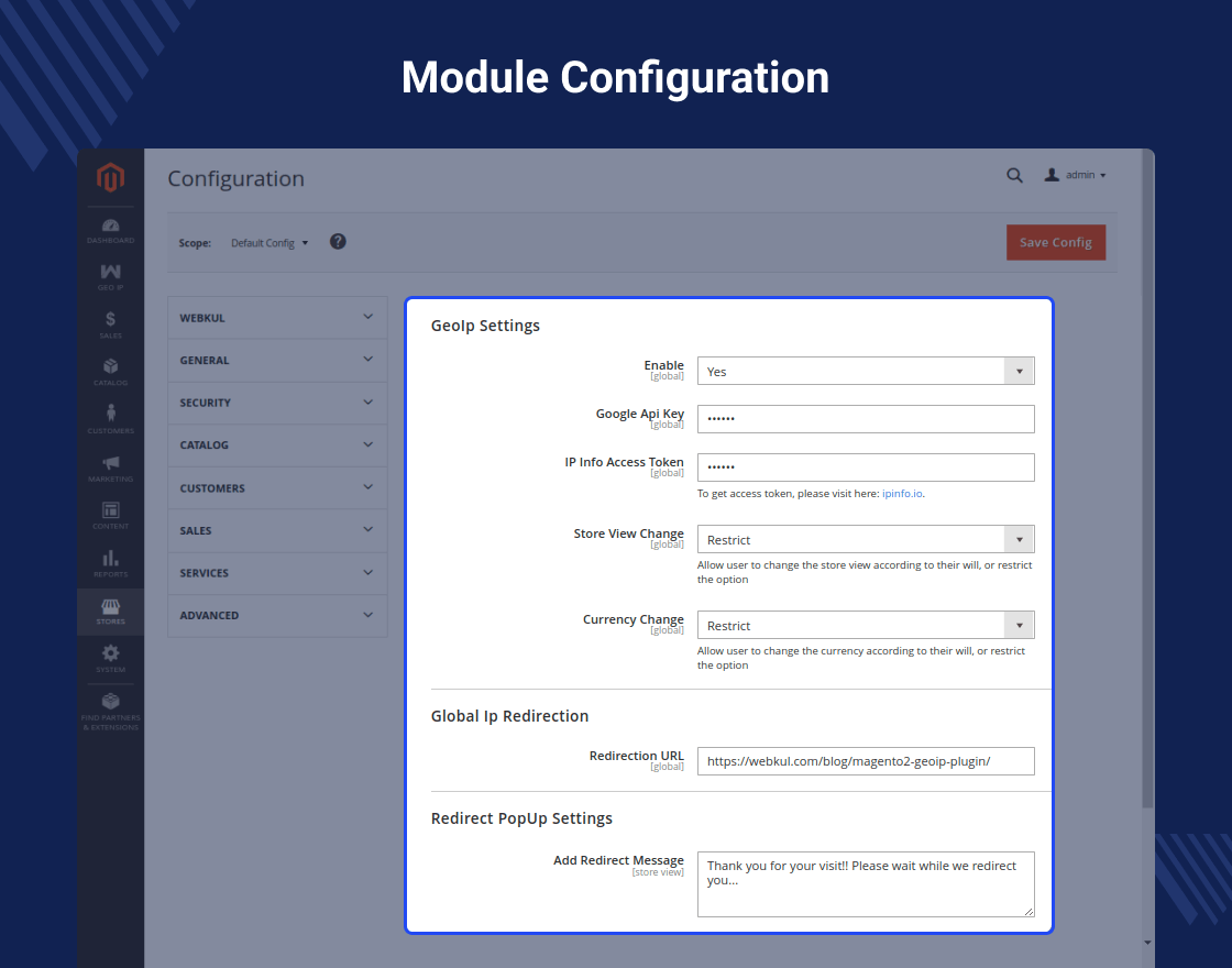 Magento 2 IP Geolocation Plugin