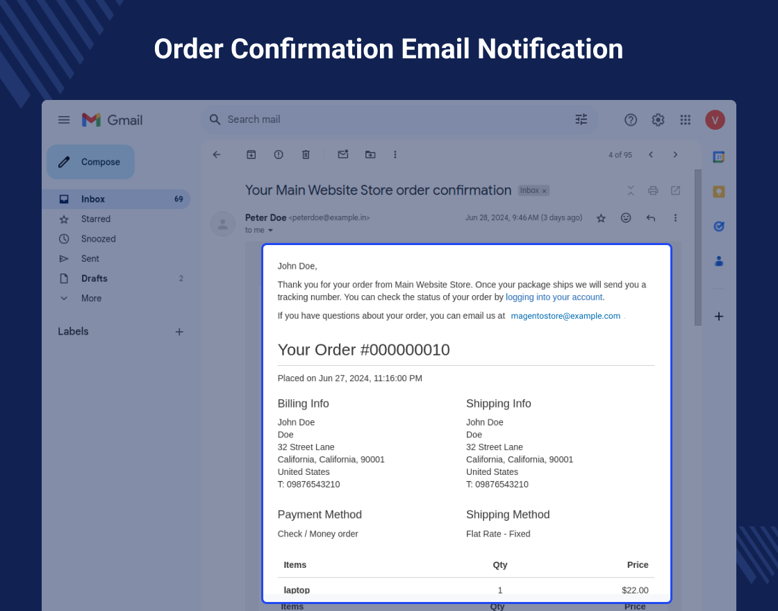 Magento 2 Multi Vendor SMTP Extension