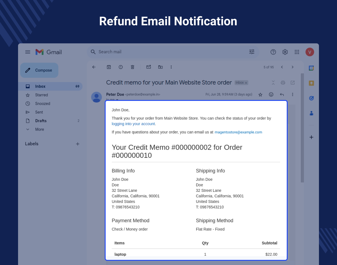 Magento 2 Multi Vendor SMTP Extension