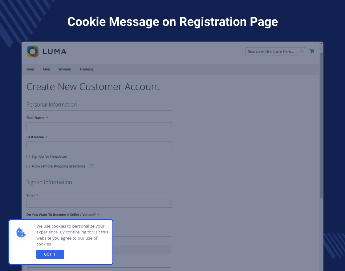 Multi Vendor Marketplace GDPR for Magento 2