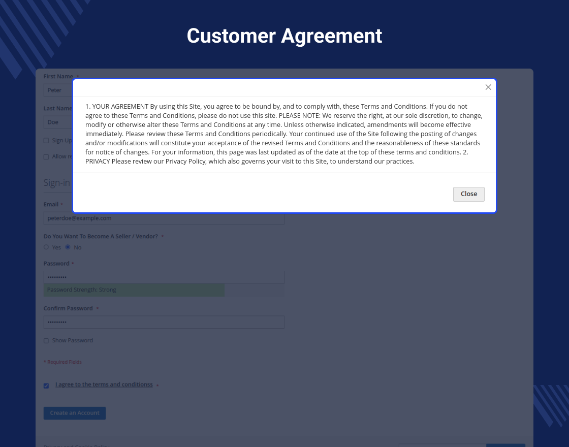 Multi Vendor Marketplace GDPR for Magento 2