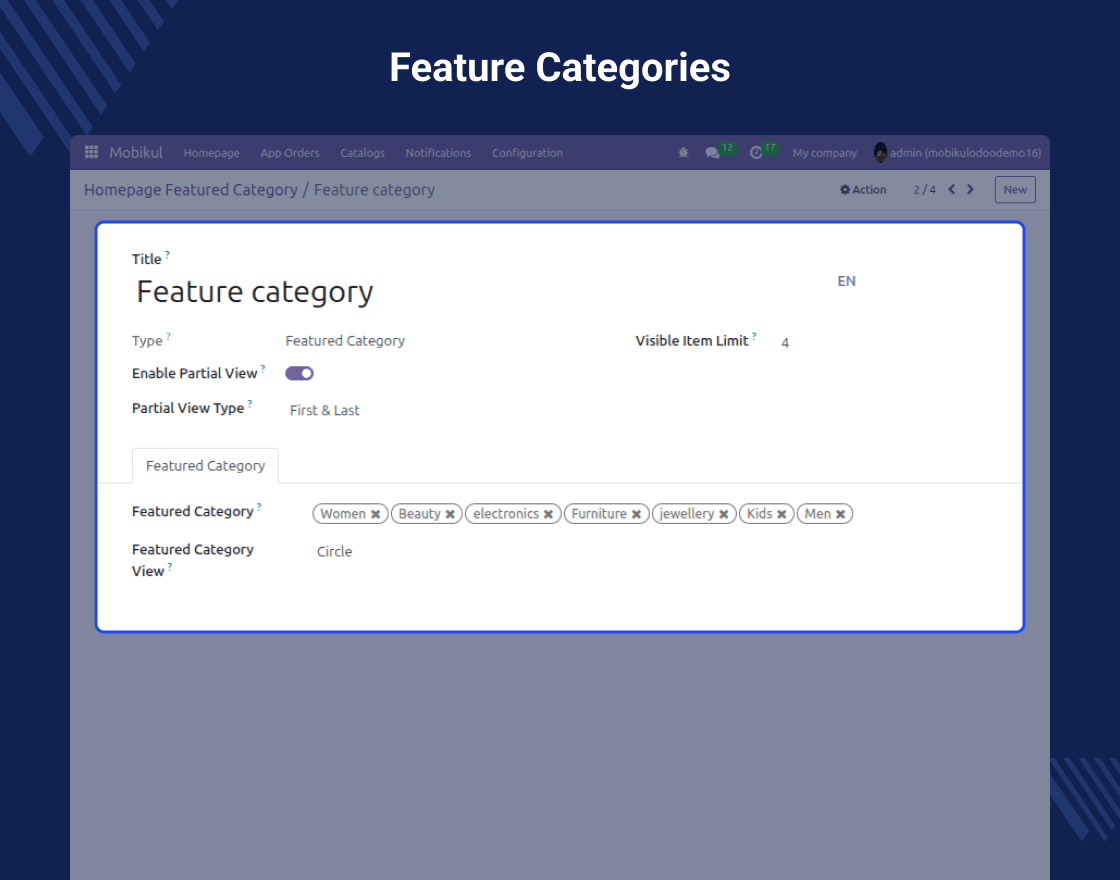 Odoo Mobile App Builder