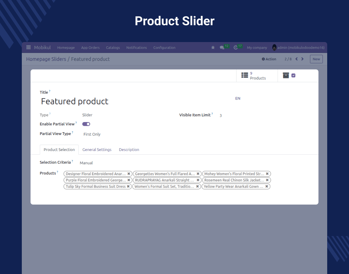 Odoo Mobile App Builder