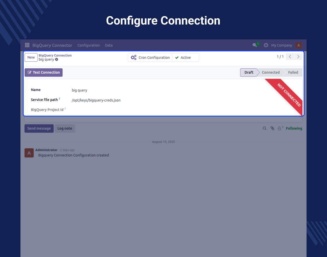 Odoo BigQuery Connector