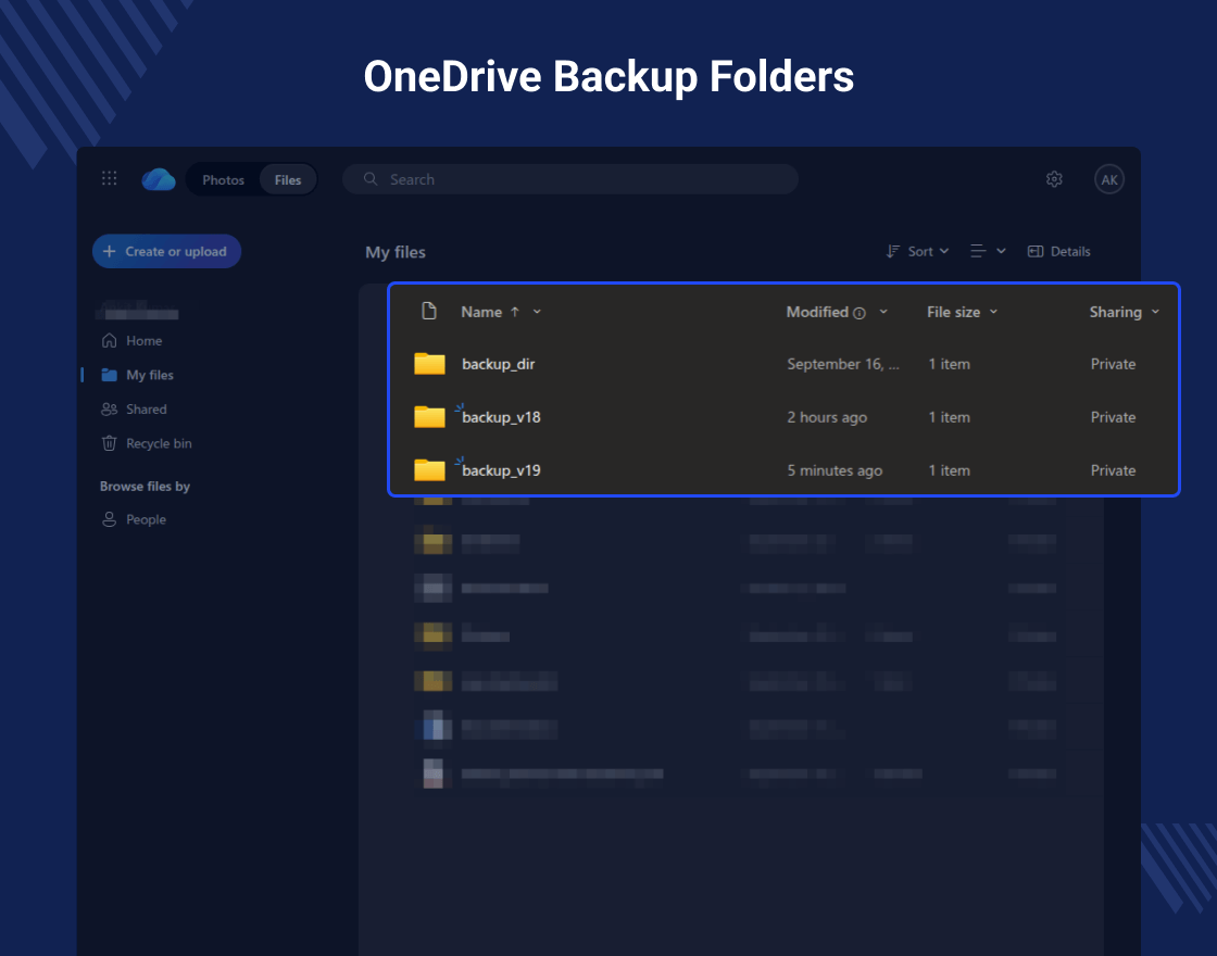 Odoo OneDrive Backup