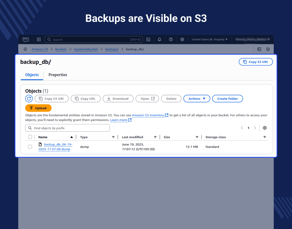 Odoo S3 Backup