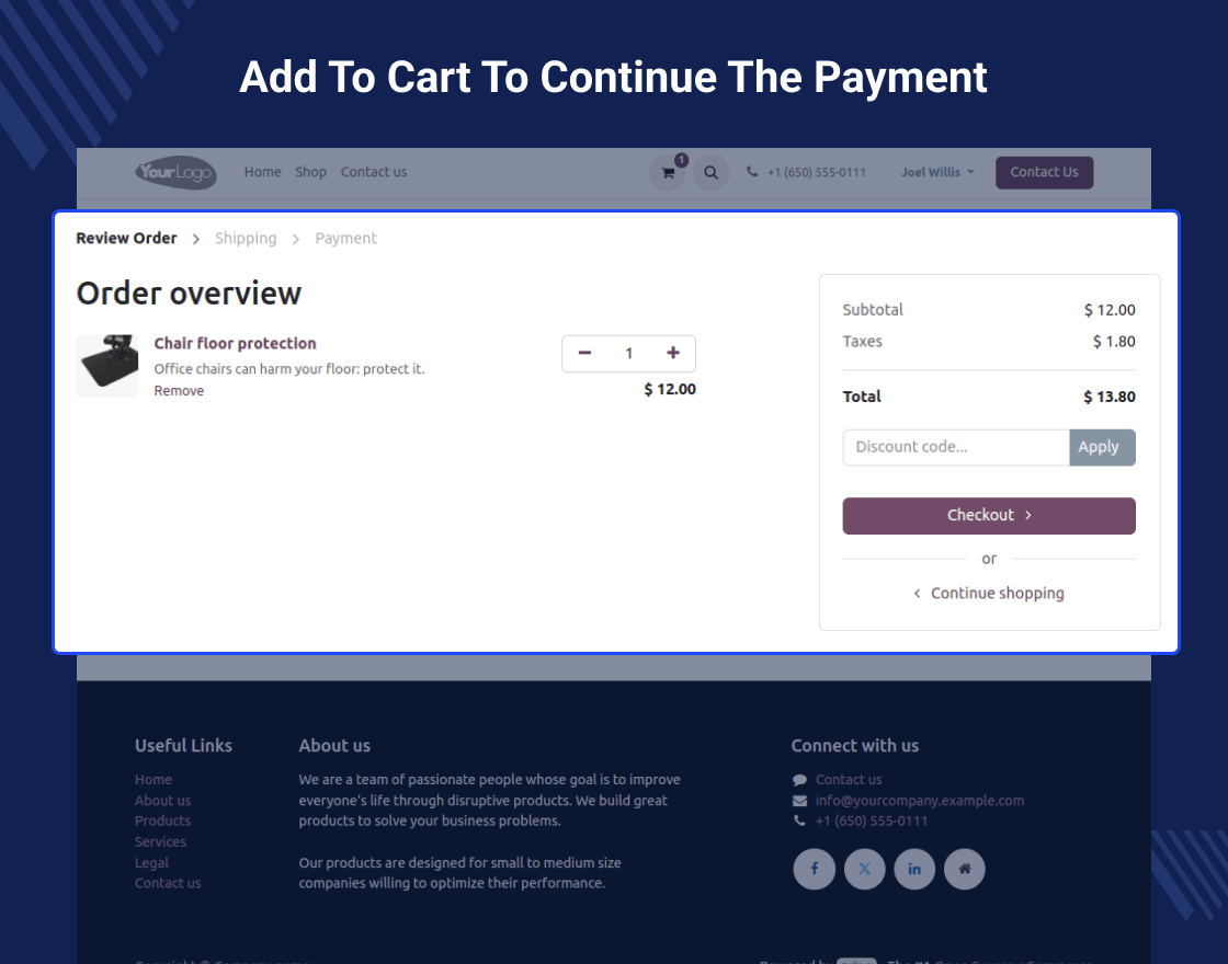 Odoo Worldpay Access Payment Acquirer